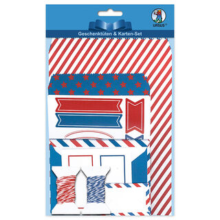 Geschenktüten- und Karten-Set Maritim, 