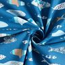 Baumwollstoff Cretonne abstrakte Fische – blau,  thumbnail number 3