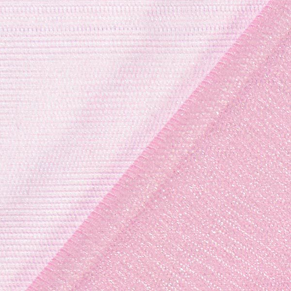 Schimmer-Tüll – rosé | Reststück 50cm