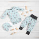 Baumwolljersey freche Katzen  – babyblau,  thumbnail number 6