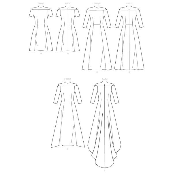 Kleid | Butterick 6639 | 32-40, image number 7