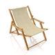 Outdoor Liegestuhlstoff Uni, 44 cm – beige,  thumbnail number 4
