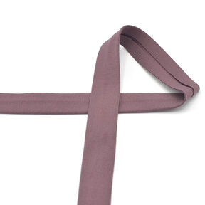 Schrägband Baumwolljersey [20 mm] – aubergine, 