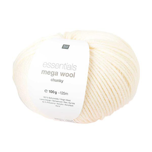 Essentials Mega Wool chunky | Rico Design – creme,  image number 1
