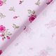 Baumwollpopeline kleine Röschen – rosa,  thumbnail number 4