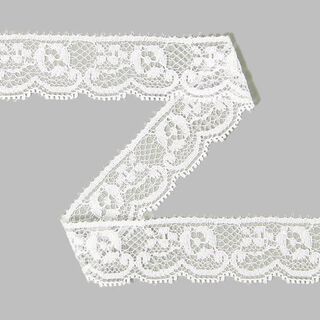 Spitzenband, dezent [20 mm] - weiss, 