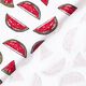 Baumwolljersey Melonen – weiss,  thumbnail number 4
