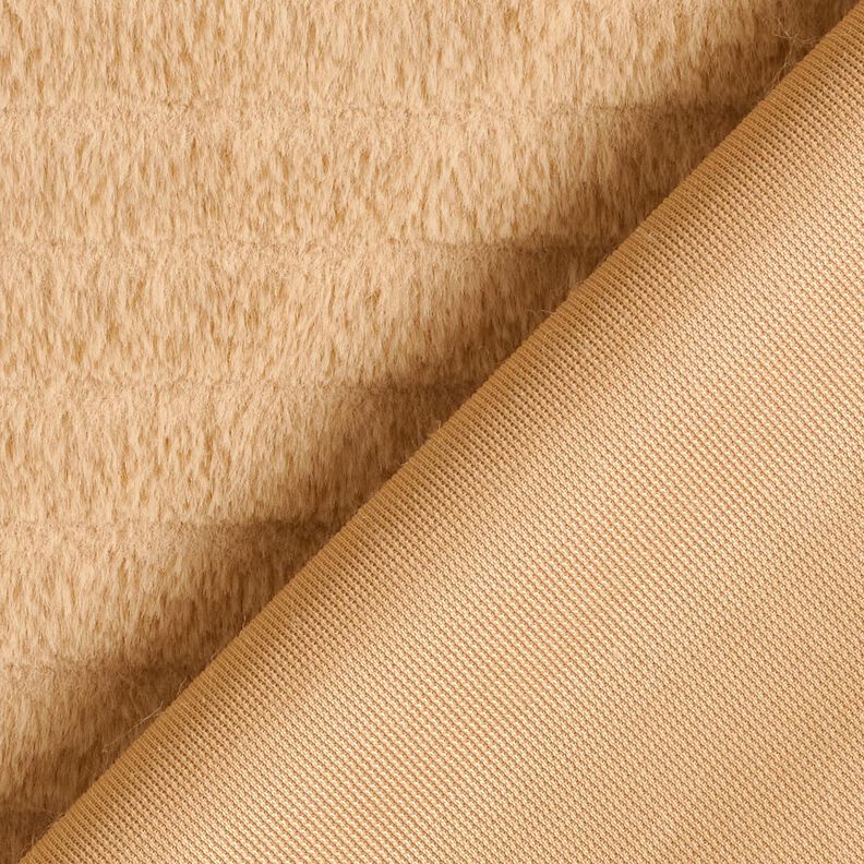 Kunstfell breite Querstreifen – beige,  image number 4