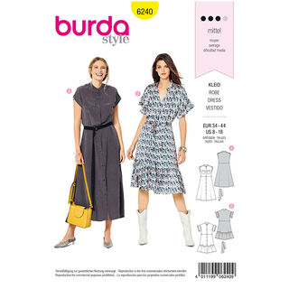 Kleid | Burda 6240 | 34-44, 