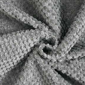Polsterstoff weiches Strukturmuster – grau, 