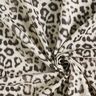 Viskose-Leinen-Mix Leoprint Digitaldruck – mandel/schwarz,  thumbnail number 3