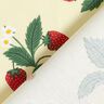 Beschichtete Baumwolle Erdbeeren – vanillegelb,  thumbnail number 5