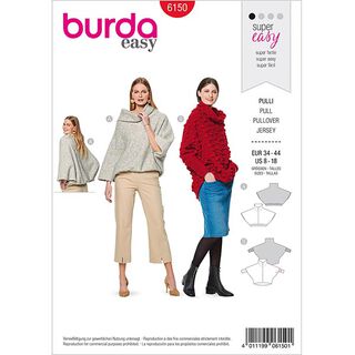 Pullover | Burda 6150 | 34-44, 