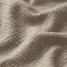Musselin/ Doppel-Krinkel Gewebe Dobby – beige,  thumbnail number 2