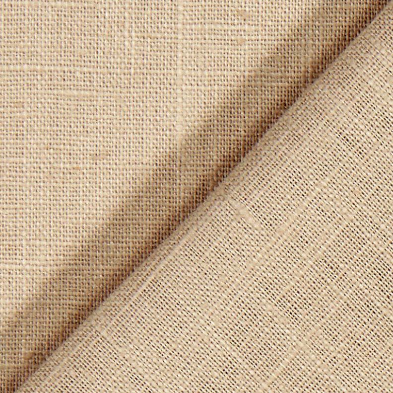Leinenstoff Ramie-Mix medium – mandel,  image number 4