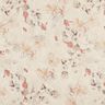 Stretchvelours mit Sherpa-Abseite zarte Blumen | Katia Fabrics – natur,  thumbnail number 1