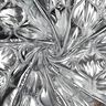 Steppstoff Schlangenlinien – silber metallic,  thumbnail number 3
