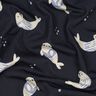 GOTS Baumwolljersey Seehunde Digitaldruck | Poppy Fabrics – nachtblau/anemone,  thumbnail number 2