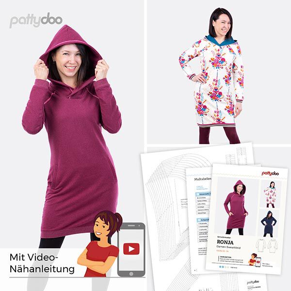 Sweatkleid Ronja | Pattydoo | 32-54, image number 1