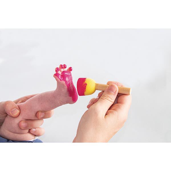 Abdruckset Baby | Rayher – rosa, image number 4