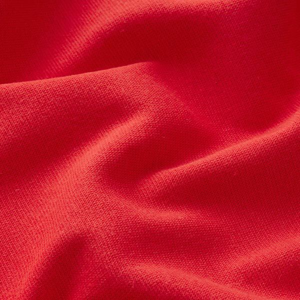 Bündchenstoff Uni – rot | Reststück 100cm