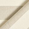 Dekostoff Panama breite Streifen &ndash; taupe/hellbeige,  thumbnail number 4