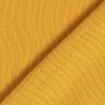 Leinen-Baumwoll-Mix Jacquard Wellenmuster – currygelb,  thumbnail number 1