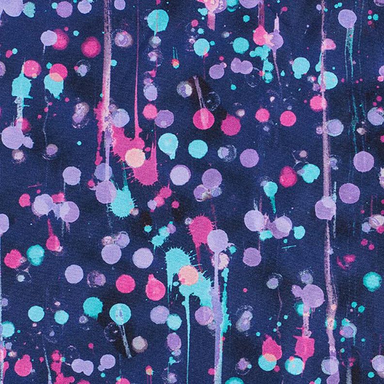 Softshell verlaufende Klekse Digitaldruck – marineblau/intensiv pink,  image number 6
