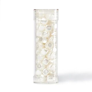 Formperlen Würfel [Ø 5 mm | ca. 65 Stück ] - creme | Gütermann creativ, 