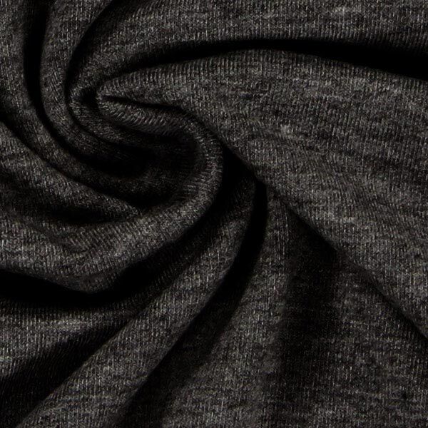 Viskose Jersey Melange – grau | Reststück 100cm