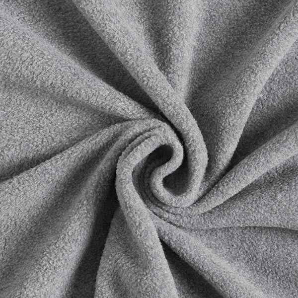 Antipilling Fleece Melange – grau | Reststück 90cm