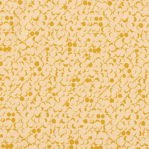 GOTS French Terry Sommersweat Punkte | Tula – sand/senf,  image number 1