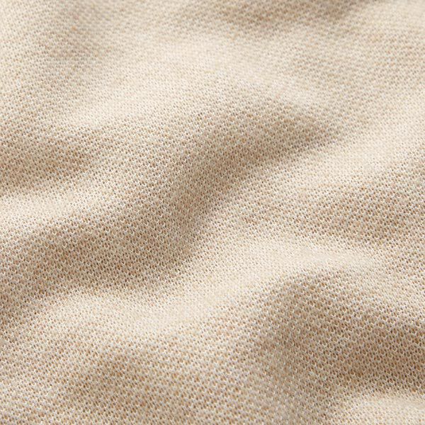 Wollstrick Melange – cashew | Reststück 100cm