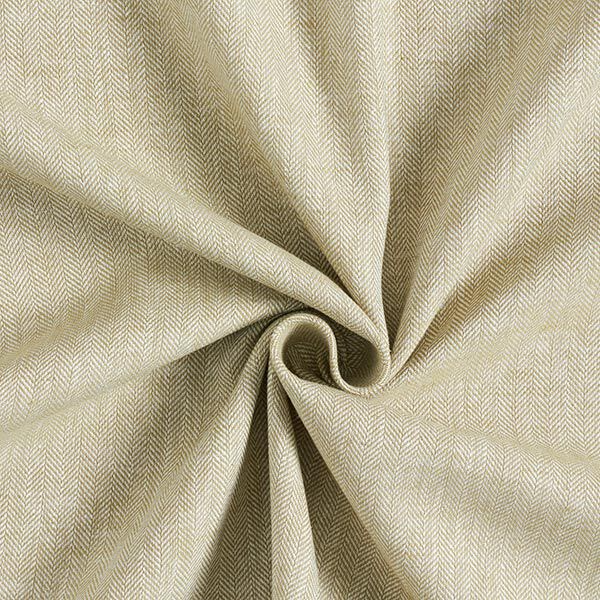 Leinen-Baumwoll-Mix Fischgrat – khaki, image number 3