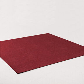 Filz 45 cm / 4 mm stark – bordeauxrot, 