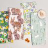 Dekostoff Halbpanama kleine Hasen – hellmint,  thumbnail number 8