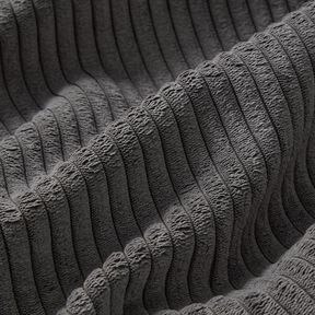 Polsterstoff weicher Cord – anthrazit, 