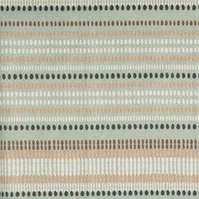 Outdoorstoff Canvas Punkte – eukalyptus/hellbraun, 