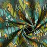 Dekostoff Baumwollpopeline Leoparden im Dschungel – grün/gelb,  thumbnail number 3