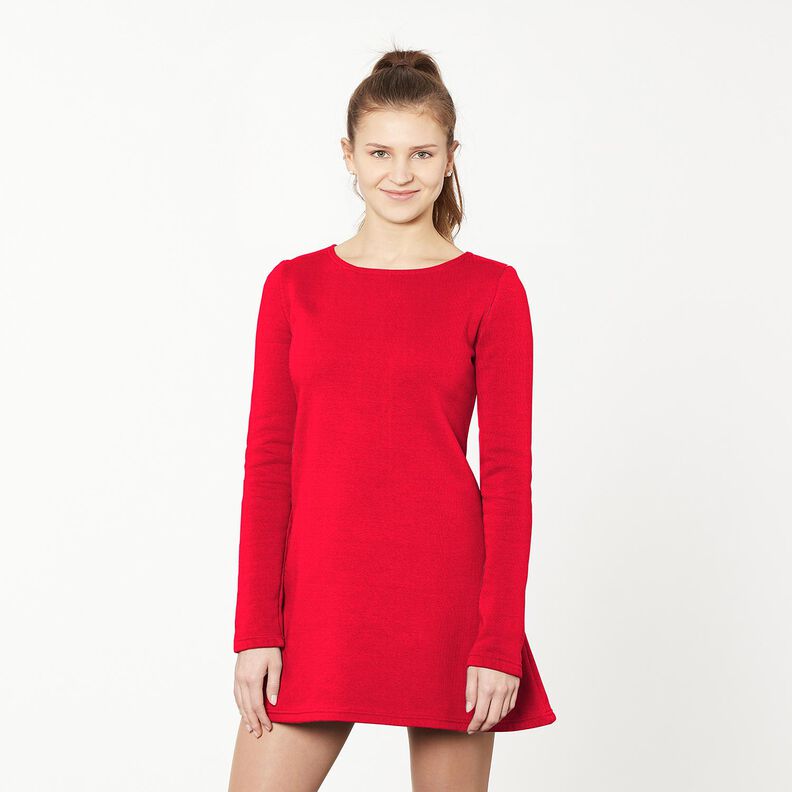 Leichter French Terry Uni – rot, image number 4