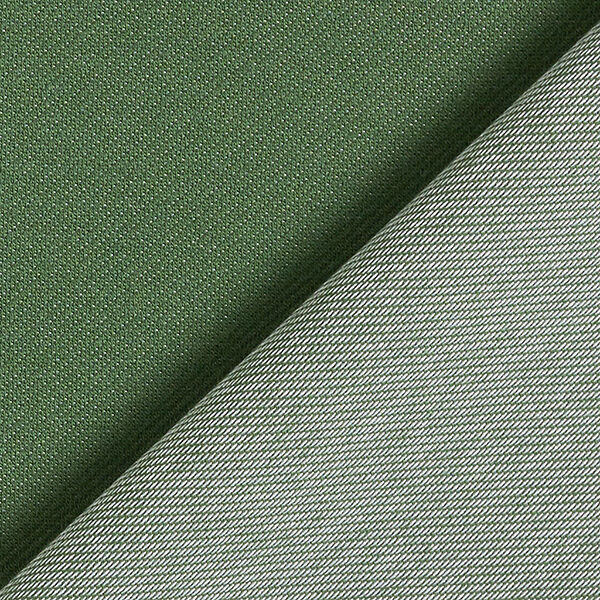 Jersey Jeans-Look – grün | Reststück 50cm