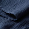 Musselin/ Doppel-Krinkel Gewebe – marineblau,  thumbnail number 5