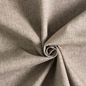 Polsterstoff meliert Uni – dunkelbeige, 