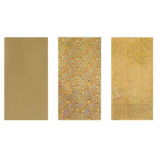 Set Wachsplatten Mix – gold, 