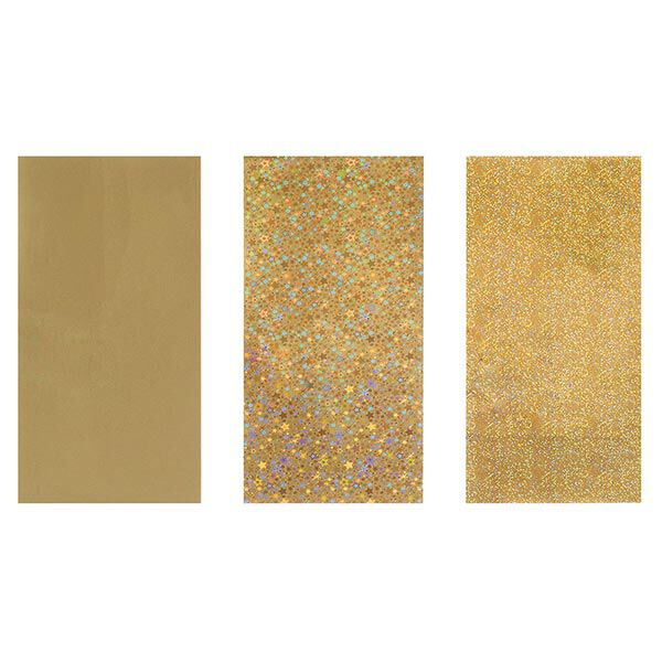 Set Wachsplatten Mix – gold, image number 1