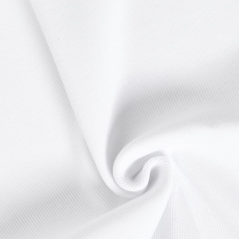 2x2 Bündchen Uni – weiss,  image number 1