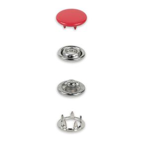 Druckknöpfe Jersey [12 mm] | Prym – rot, 