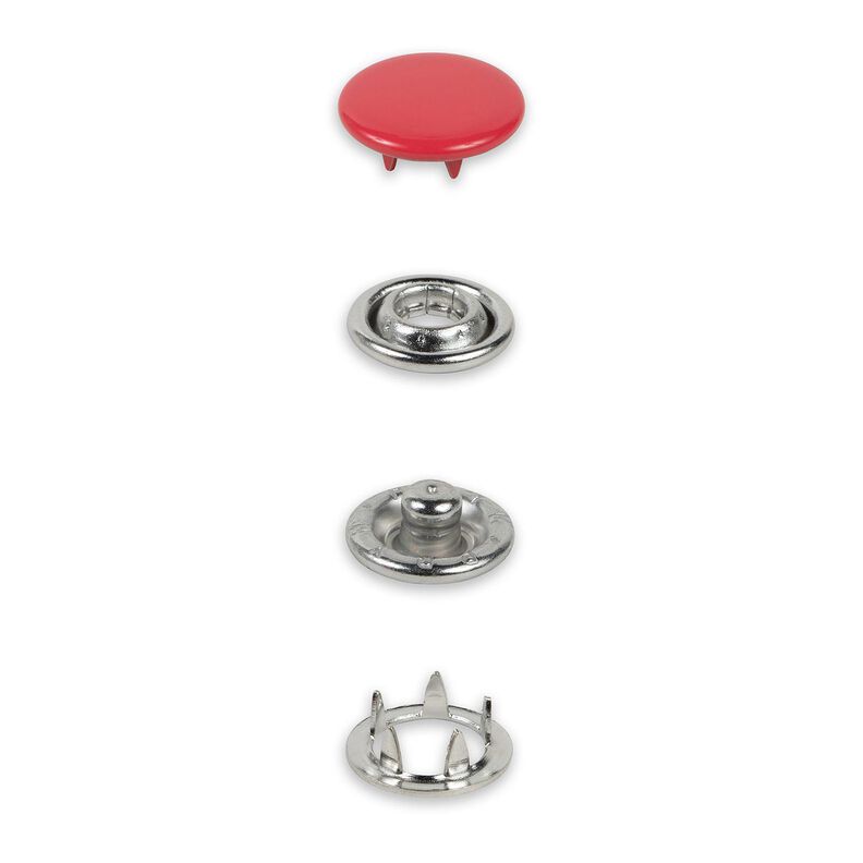 Druckknöpfe Jersey [12 mm] | Prym – rot,  image number 2