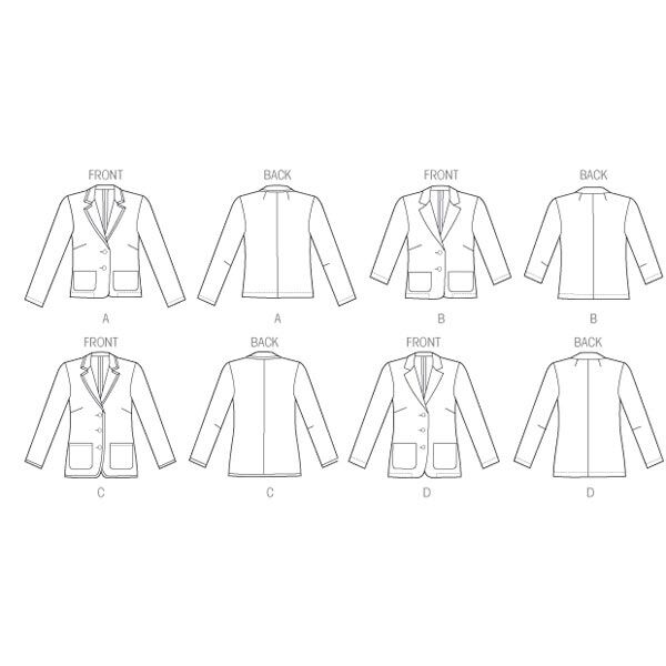 Blazer | Butterick 5926 | 34-42