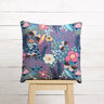 Baumwollstoff Cretonne Schmetterlinge und Blüten – blaugrau/pink,  thumbnail number 6